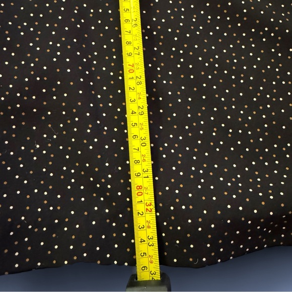 3 for $10!! H&M Black Polka Dot Long Sleeve Dress - Picture 5 of 7